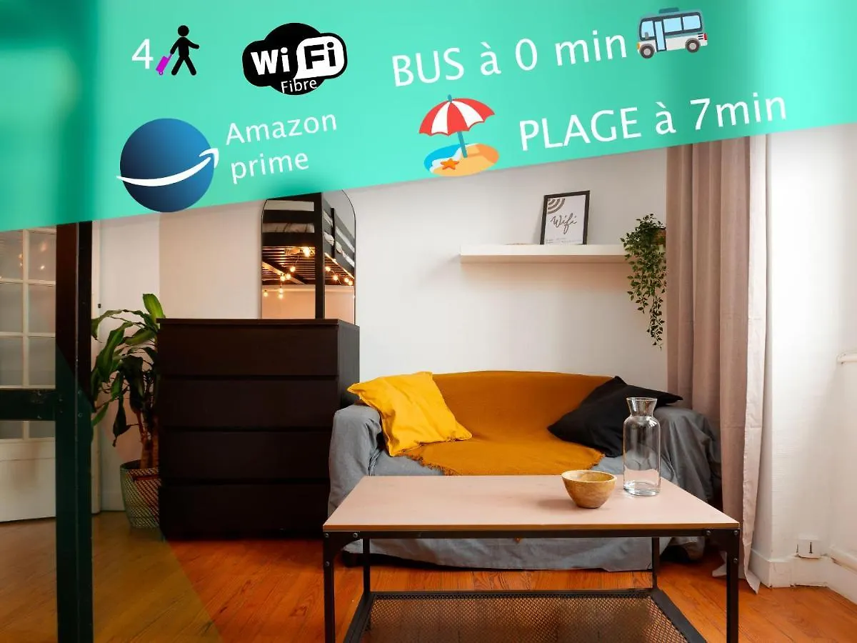 Lumineux, Renove, Equipe Prime Video 2-4 Personnes Apartment Brest